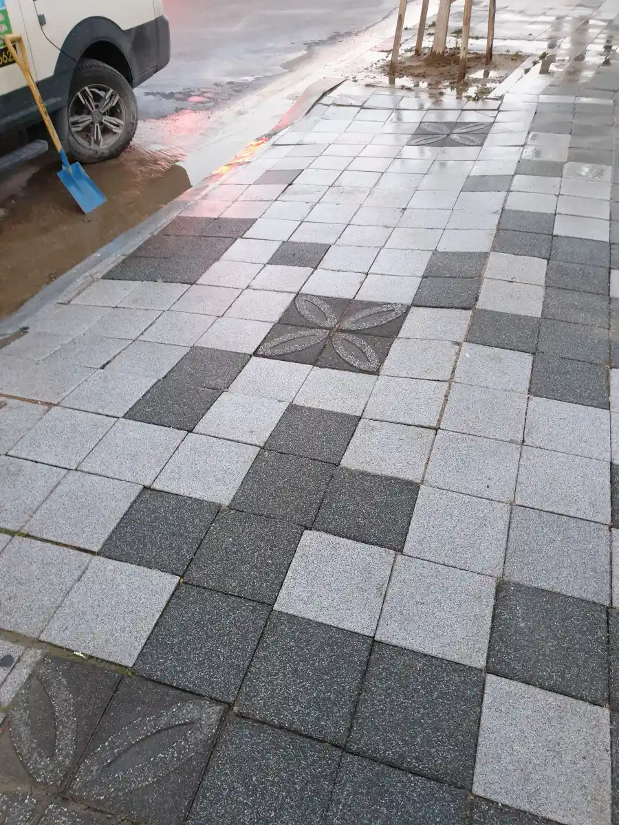 강남 보도블럭 시공 시공 후