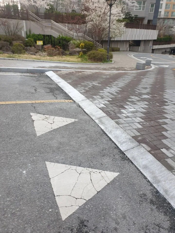 성남 투수블럭 시공 시공 후