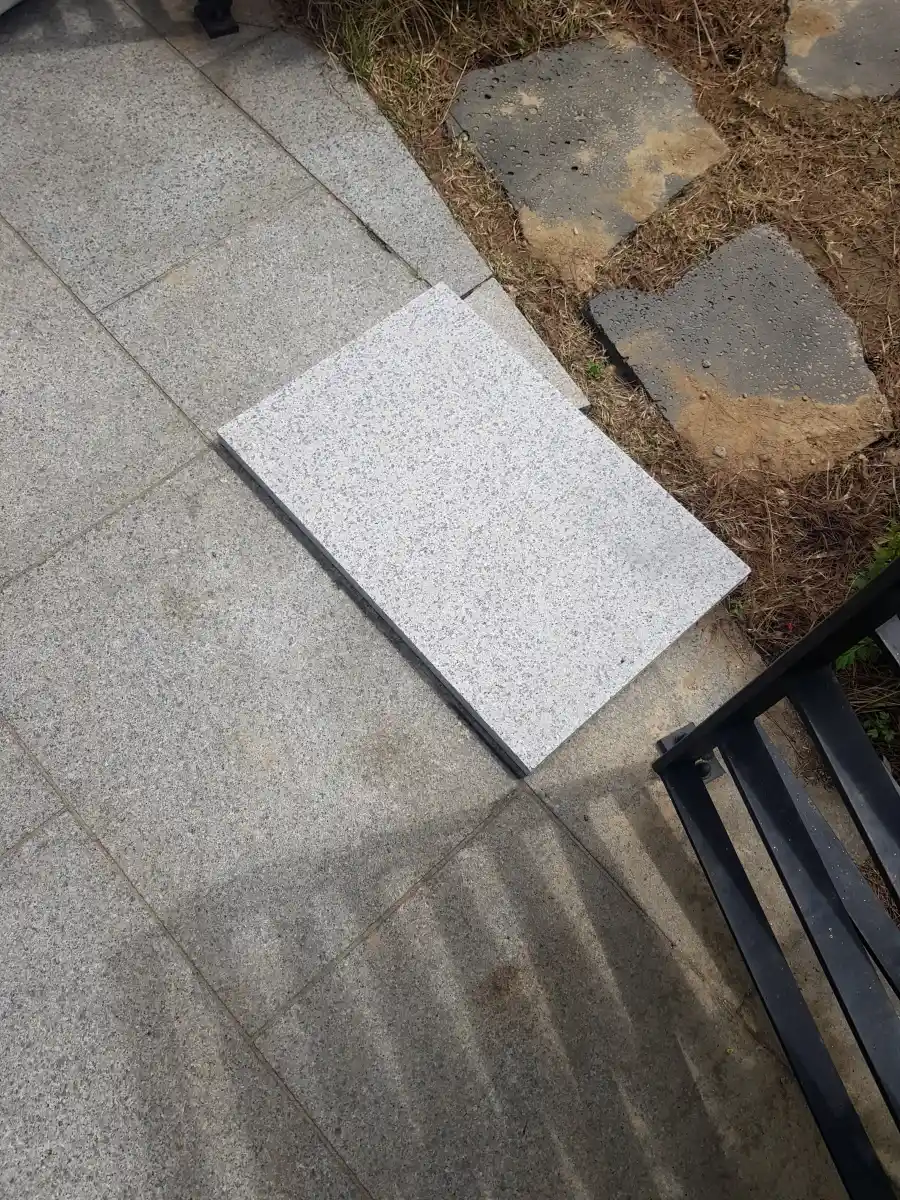 부천 경계석 시공 시공 후